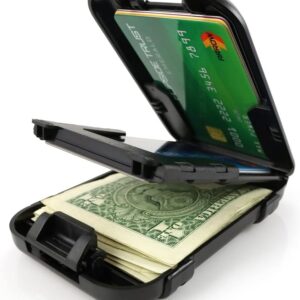 Flipside Wallets 4 RFID Blocking Wallet for Men with Removable Money Clip - Slim, Secure and Crush Resistant